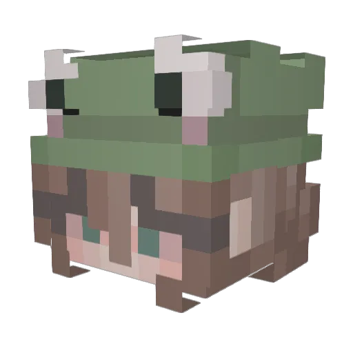 estherrr25 Minecraft avatar head, 3D render