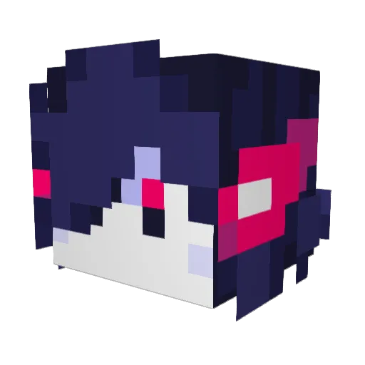 estlincagey Minecraft avatar head, 3D render