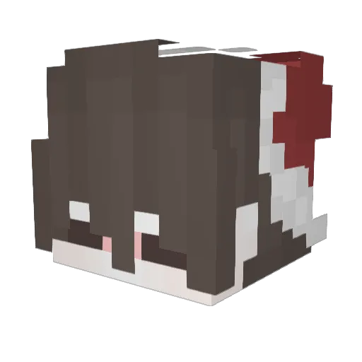 estoquode_s Minecraft avatar head, 3D render