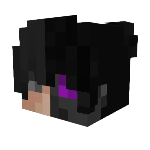 esunia7 Minecraft avatar head, 3D render