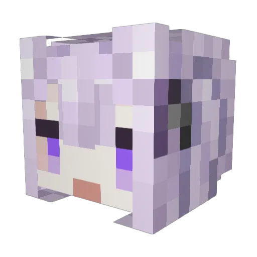 esuto009 Minecraft avatar head, 3D render