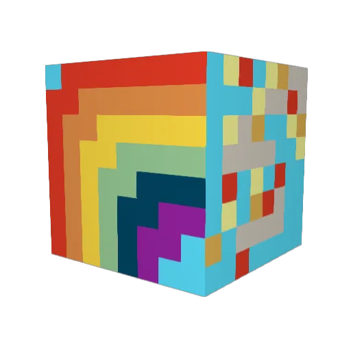esyla Minecraft avatar head, 3D render