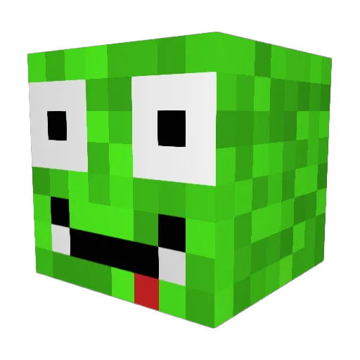 eta235 Minecraft avatar head, 3D render