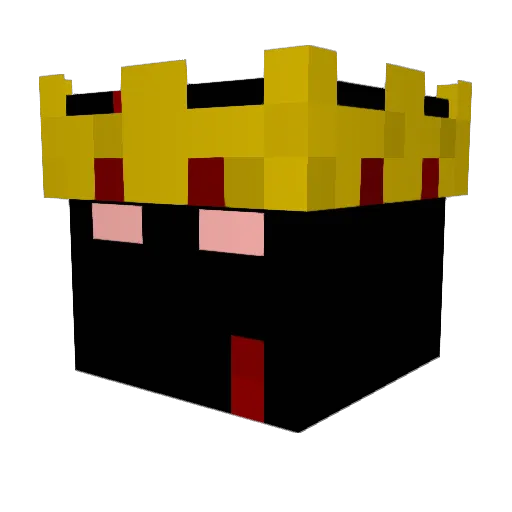 etaneats Minecraft avatar head, 3D render