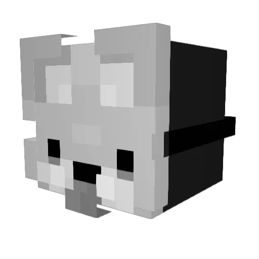 etcGamer Minecraft avatar head, 3D render