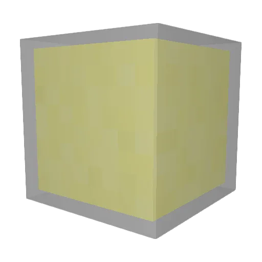 eternallyunreal Minecraft avatar head, 3D render