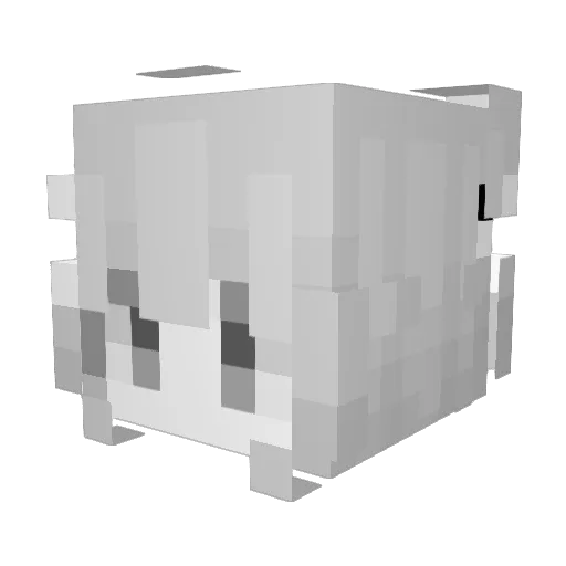eternalobsession Minecraft avatar head, 3D render