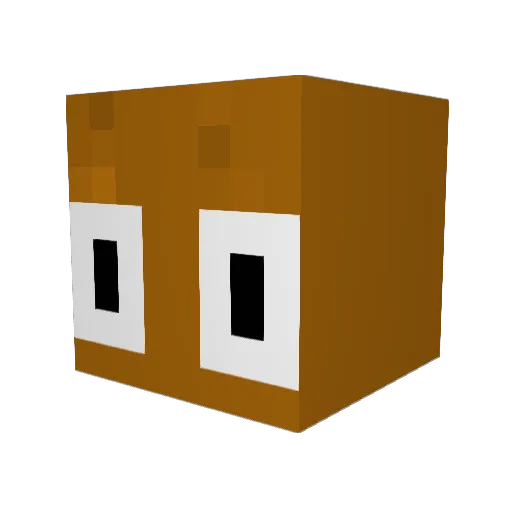 eternity858 Minecraft avatar head, 3D render