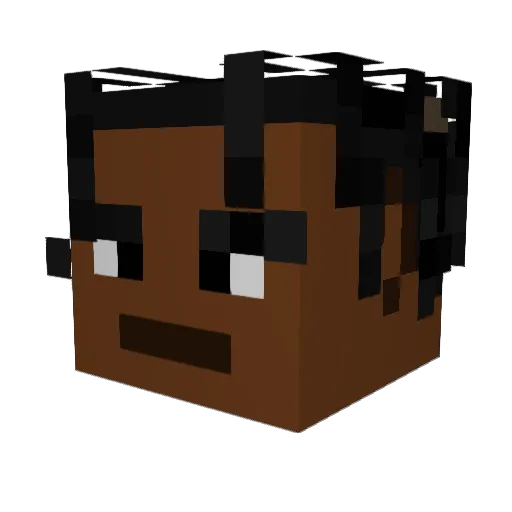 ethan04108 Minecraft avatar head, 3D render