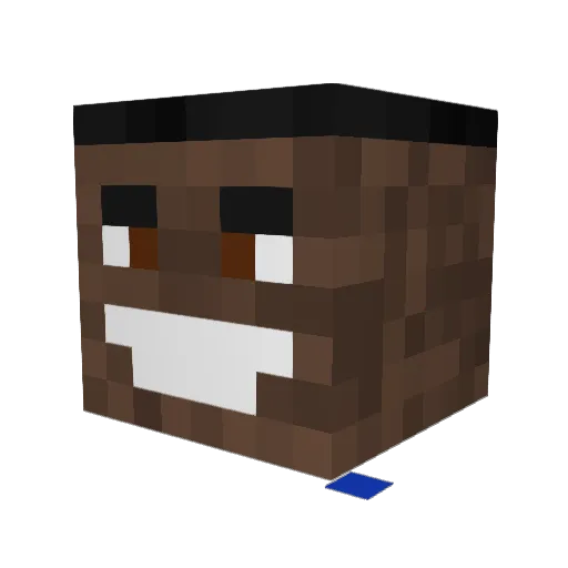ethan194r Minecraft avatar head, 3D render