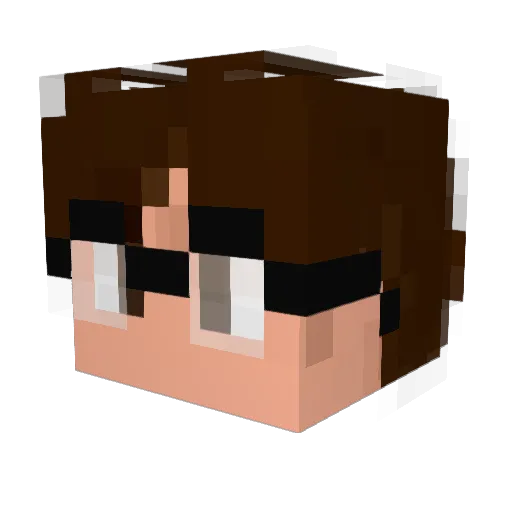 ethan82643 Minecraft avatar head, 3D render