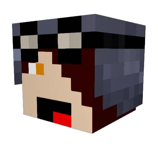 ethan_princey Minecraft avatar head, 3D render