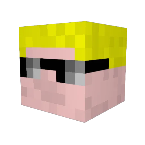 ethanandnoah Minecraft avatar head, 3D render