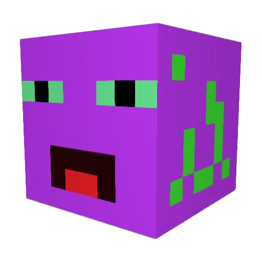 ethanatorrichYT Minecraft avatar head, 3D render