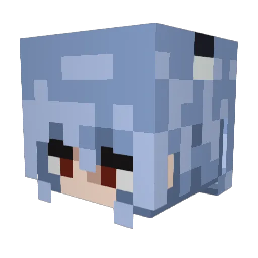 ethandubuc10 Minecraft avatar head, 3D render
