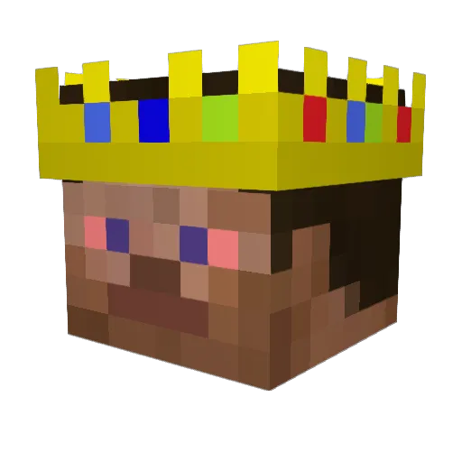 ethankeethan Minecraft avatar head, 3D render