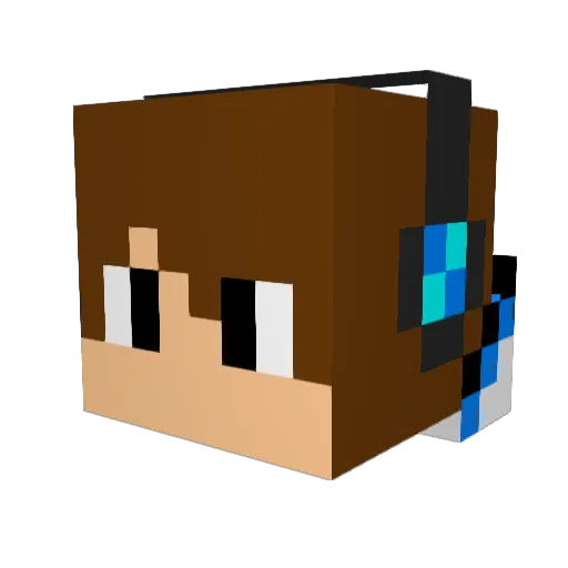 ethanttchase55 Minecraft avatar head, 3D render