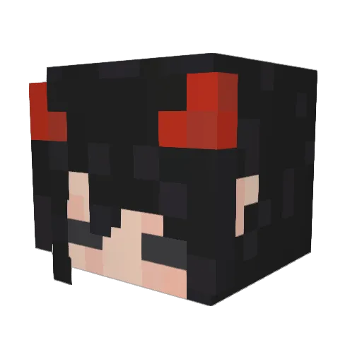 ethanwaa Minecraft avatar head, 3D render
