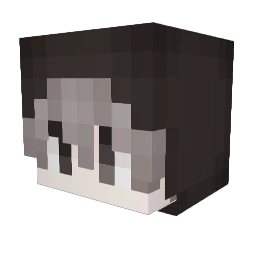 ethelist Minecraft avatar head, 3D render