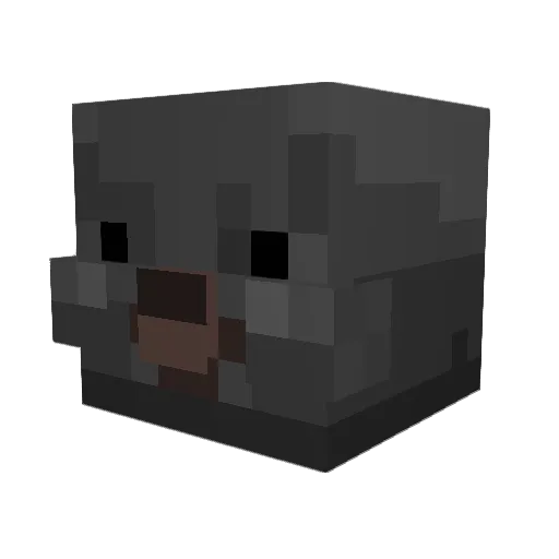 etheprankz Minecraft avatar head, 3D render