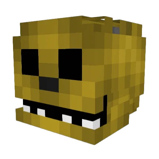ethokool Minecraft avatar head, 3D render