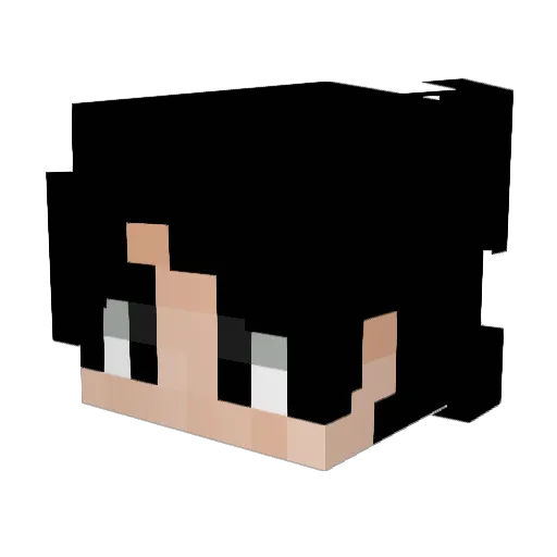 ethsayy Minecraft avatar head, 3D render