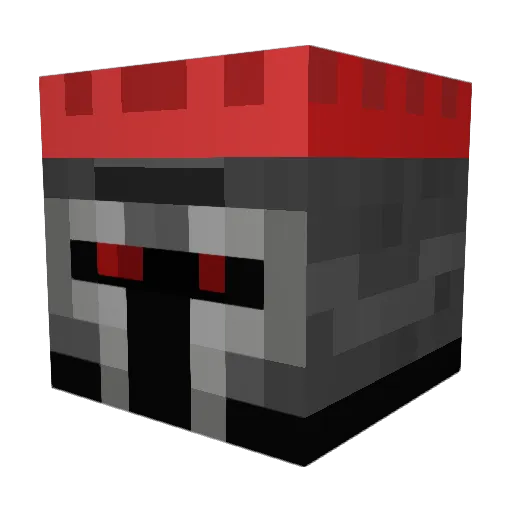 eti95 Minecraft avatar head, 3D render