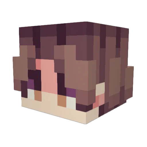 etitanic07 Minecraft avatar head, 3D render