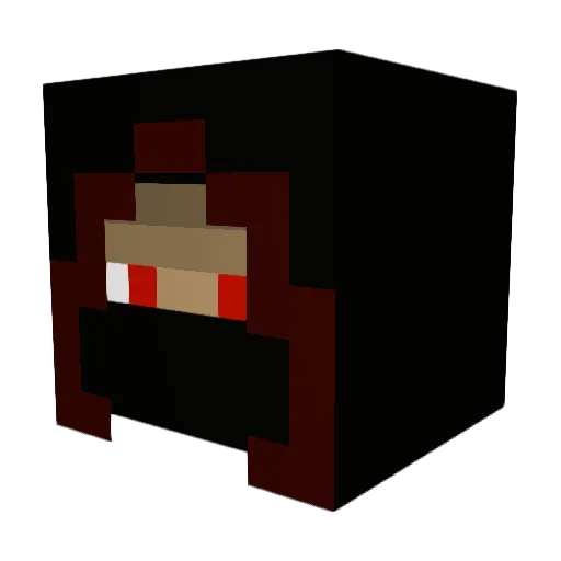 etoileagle Minecraft avatar head, 3D render
