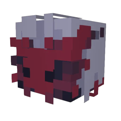etospoofeR Minecraft avatar head, 3D render