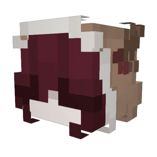 etrnyl Minecraft avatar head, 3D render