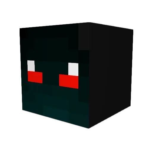 eturnalnight Minecraft avatar head, 3D render