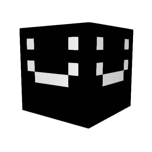 etwan_27 Minecraft avatar head, 3D render