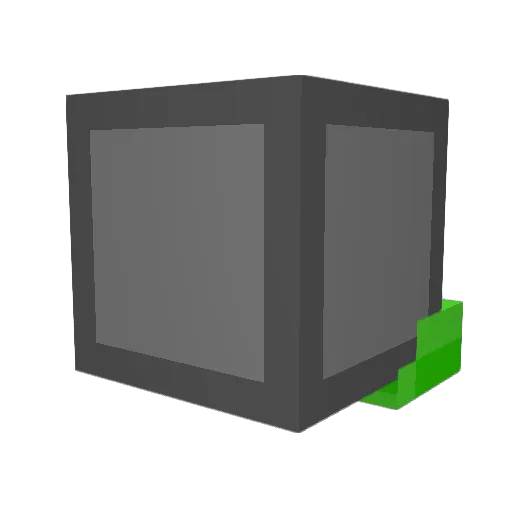 euaek92 Minecraft avatar head, 3D render