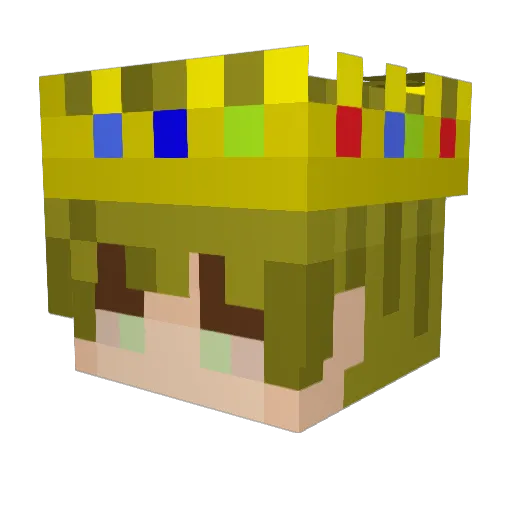 euan_21 Minecraft avatar head, 3D render