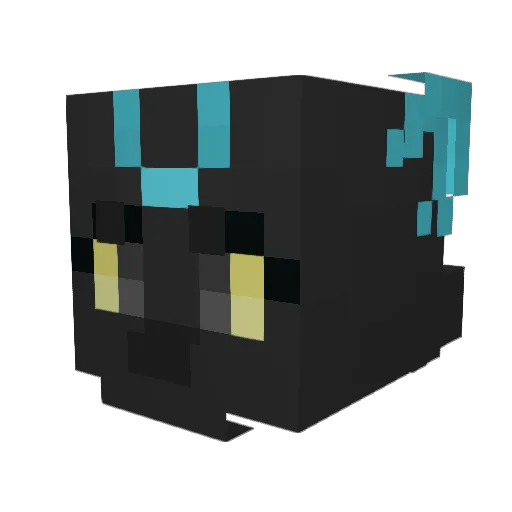 eucalyptus_sss Minecraft avatar head, 3D render