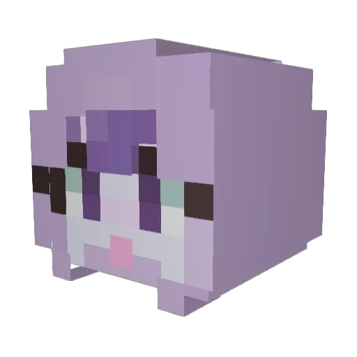 eug_eu_eukk Minecraft avatar head, 3D render