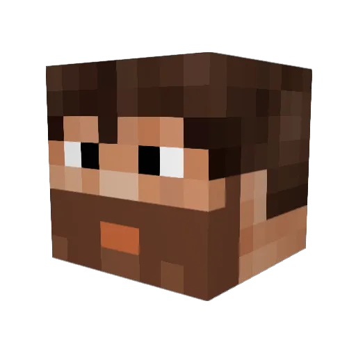 eugene1234567 Minecraft avatar head, 3D render