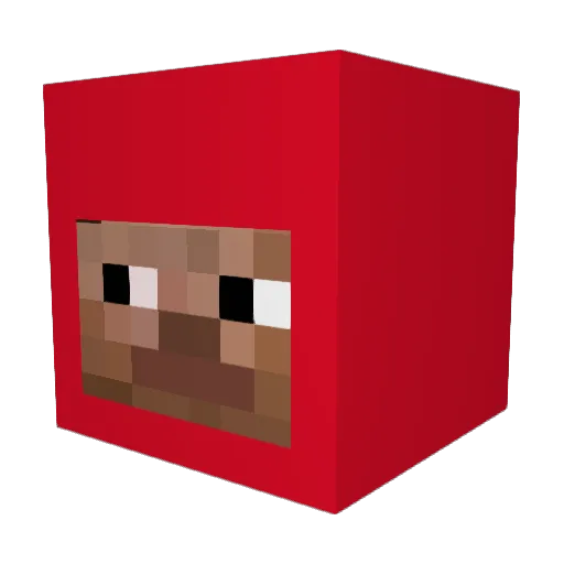 euihyunlee Minecraft avatar head, 3D render