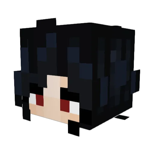 eunasio Minecraft avatar head, 3D render