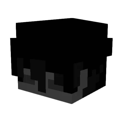 euneri Minecraft avatar head, 3D render