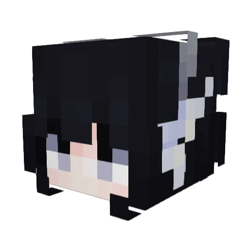 eunhoo0370 Minecraft avatar head, 3D render