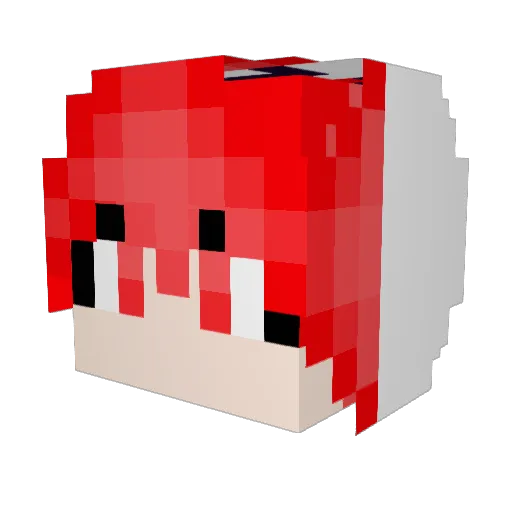 eunweol0906 Minecraft avatar head, 3D render