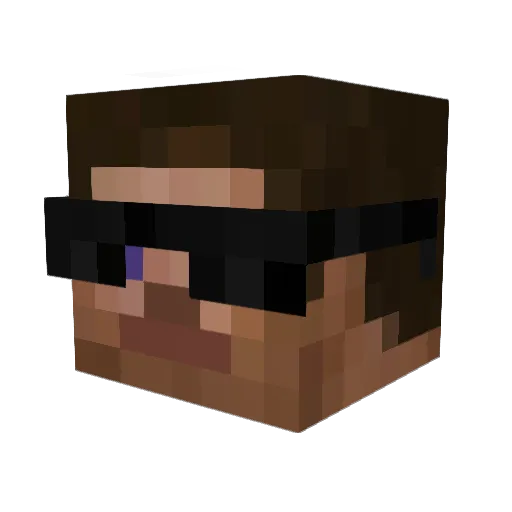 eunwookim2003 Minecraft avatar head, 3D render