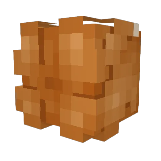 euphwick Minecraft avatar head, 3D render