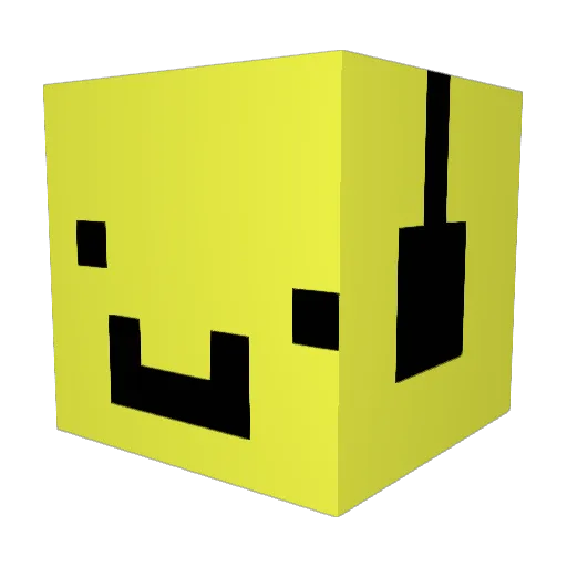 eurobese Minecraft avatar head, 3D render