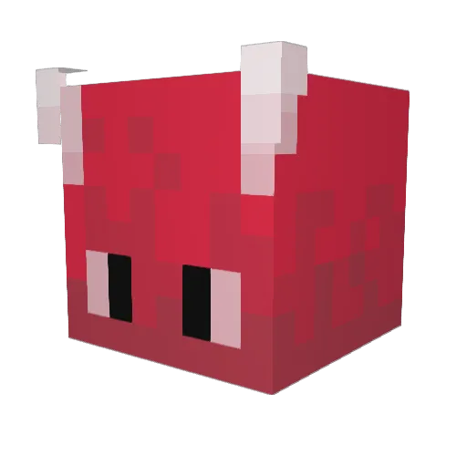 euuphorick Minecraft avatar head, 3D render