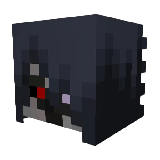 ev8st Minecraft avatar head, 3D render