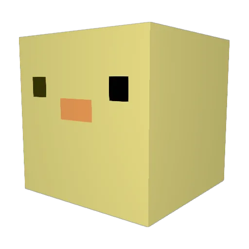 evAnLiksBubelTe Minecraft avatar head, 3D render