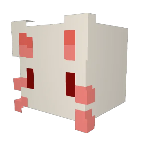 eva99995 Minecraft avatar head, 3D render